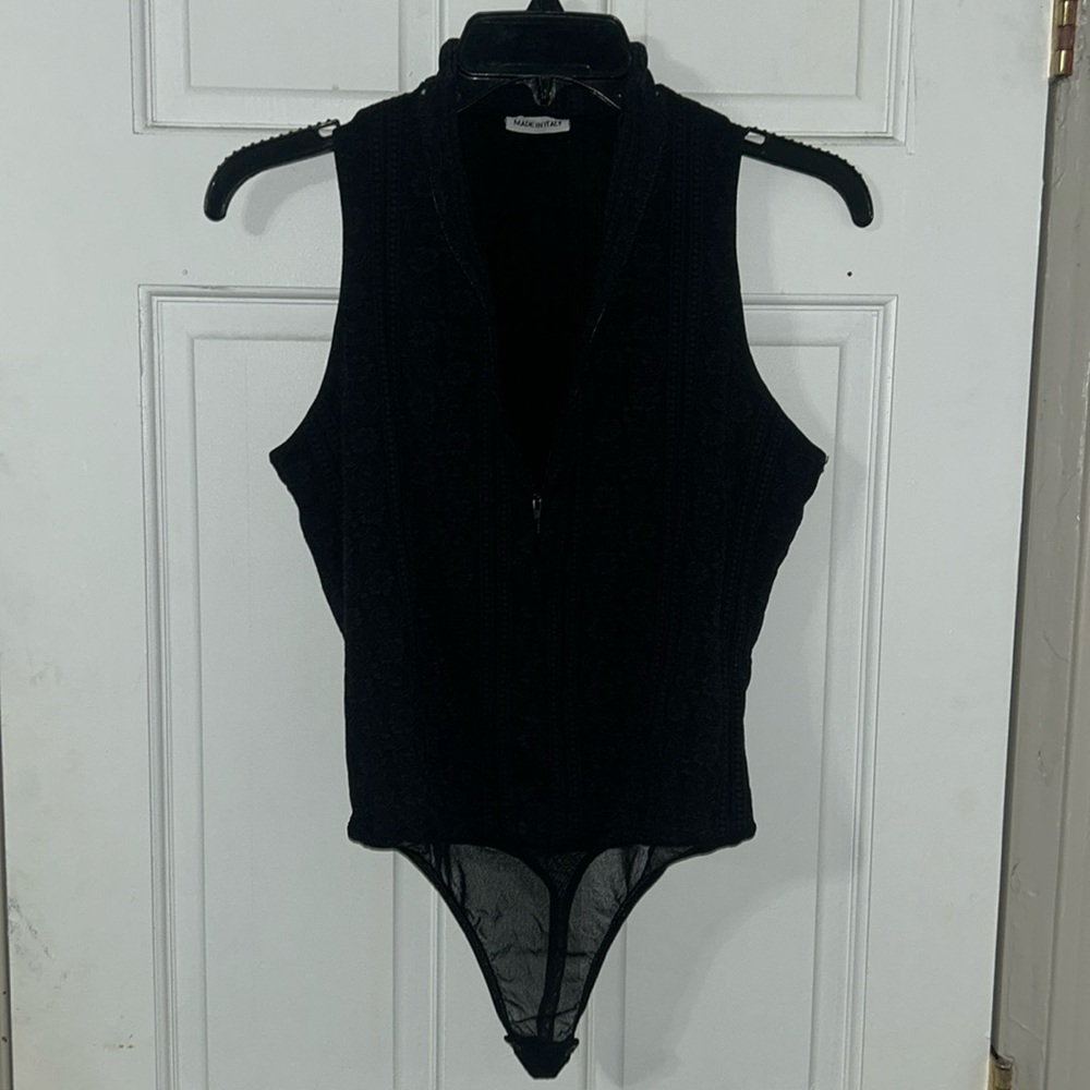 Cosabella Black Bodysuit